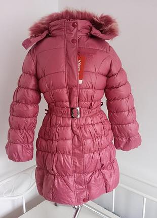 Зимнее пальто для девочки