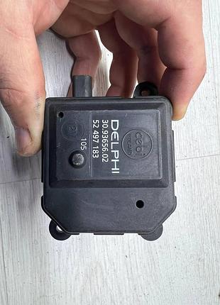 Моторчик заслонки печь opel astra g, опель астра ж, 309365602, 52497183