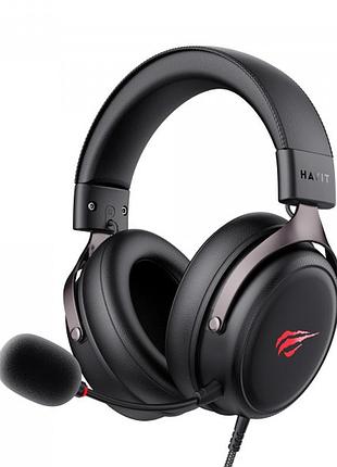 Ігрові навушники з мікрофоном havit h2015y black