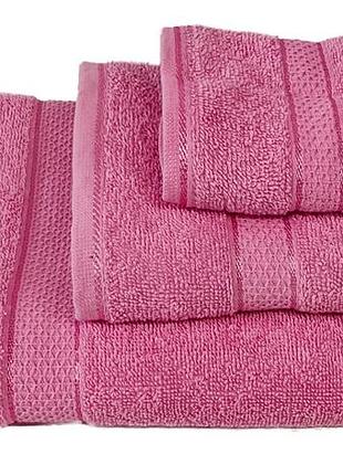 Vs-t15-3050 полотенце 30х50см 100% хлопок, розовый versailles