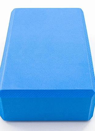 Блок для йоги фитнеса (йога блок, кирпич для йоги) osport eva