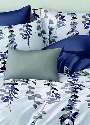 Vs-bm2.5-108 комплект постельного белья синяя ветка, евро versailles, микрофибра