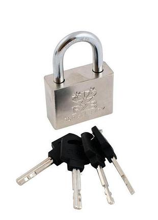 Замок навесной fzb 50 мм extra пластик ключ (16-11-002)