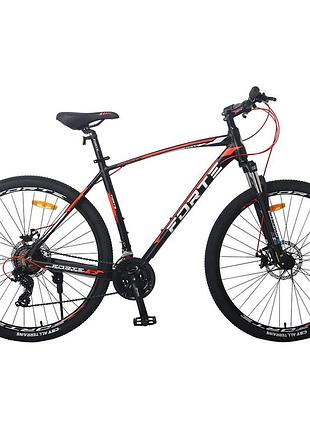 Велосипед forte titan алюм.рама 17", колеса 27,5", черно-красный