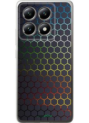Чохол на xiaomi 14t 5g соти, які переливаються "498u-3773-7673"