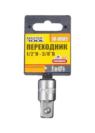 Переходник mastertool 1/2" 3/8" (78-0085) 2