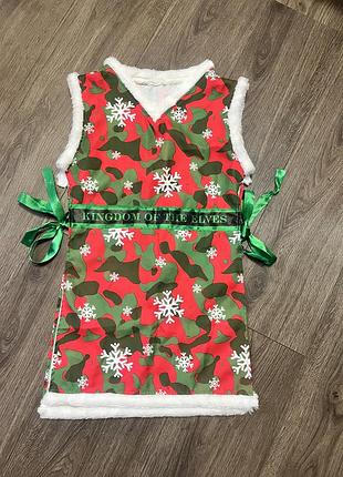 Різдвяний костюм сукня