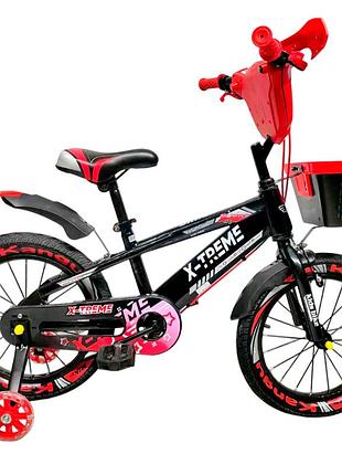 Велосипед x-treme kangu 25.16-03, к16 сталь, красный