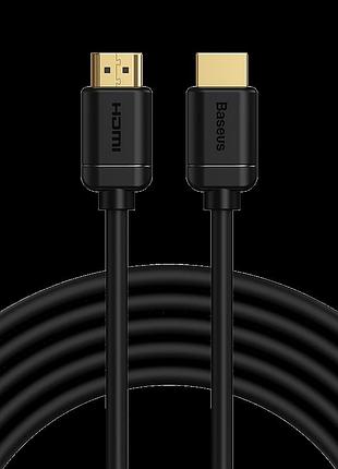 Кабель baseus high definition series hdmi 4k to hdmi 4k adapter cable |5m, 4k, hdmi2.0| (cakgq-d01)