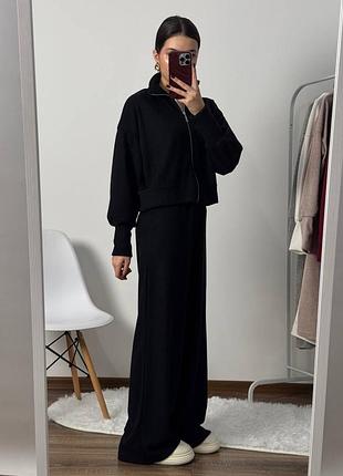 Жіночий теплий костюм з ангори светр і брюки різні кольори