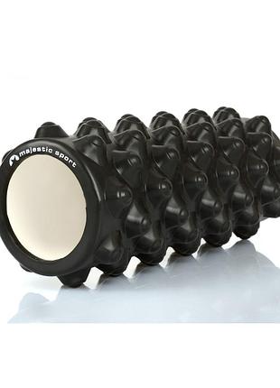 Массажный ролик majestic sport eva 33 x 14 см (валик, роллер) gve5018/cz poland