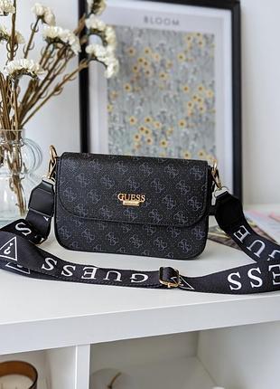 Сумка женская ge черный классический кросс боди через плечо гесс yousf