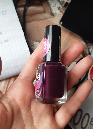 Сиреневый лак для ногтей jerden - обычный лак с эфектом гель