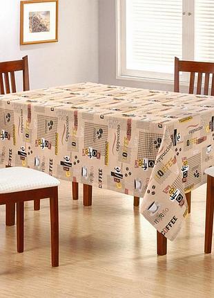 Скатерть рогожка тет-а-тет