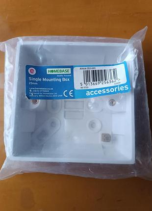 Монтажная коробка homebase/25mm/england