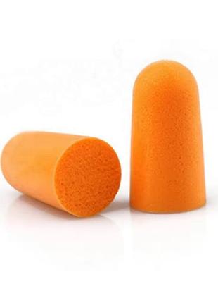 Беруши 3m 1100 29дб 10 пар одноразовые полиуретановые затычки в уши от шума без шнурка