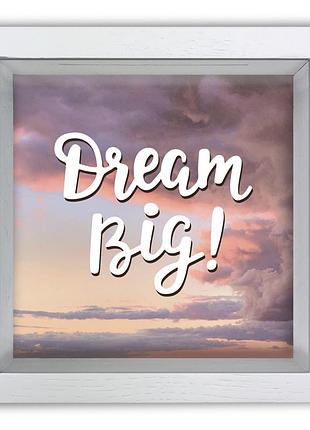 Деревянная копилка 20х20 см dream big хркп0024ба тур-колекшн