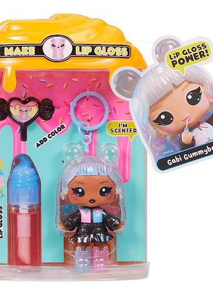 Игровой набор с куклой и блеском для губ yummiland ss – габи гаммибеар