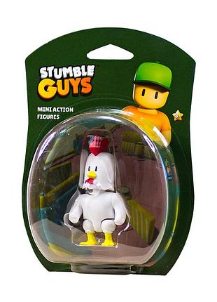 Игровая коллекционная фигурка с артикуляцией stumble guys - цыпленок