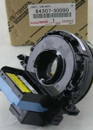 Кольцо airbag контактное, шлейф руля toyota 8430730090