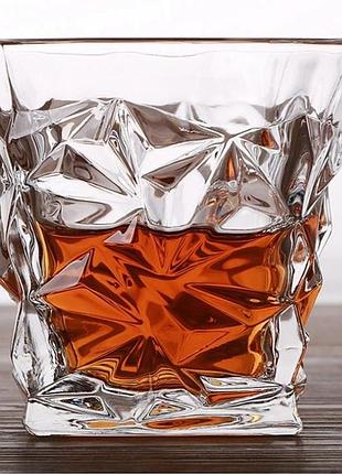 Набор стаканов для виски glass tumbler 6 шт 255 мл (309 bmic) (код 512) (уценка)