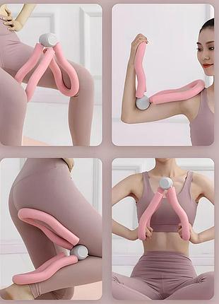Затискач для ніг, ковзаючий тренажер для ніг на стегні opp leg beauty device and ly-675