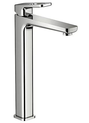 Смеситель для умывальника с высоким изливом koer kb-11031-01 хром латунь kr5433