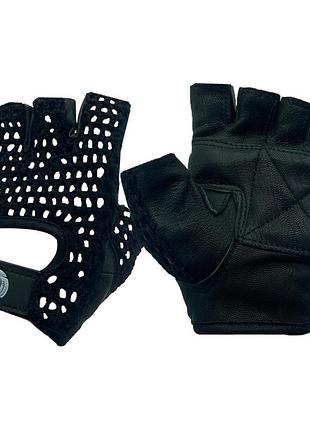 Рукавички для важкої атлетики та фітнесу gym sp ne-lg-42-m