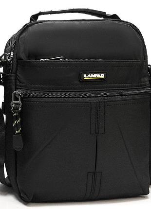 Сумка мужская планшет lanpad черная