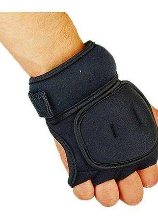 Рукавички-обтяжувачі ta-4420 800г чорний (56429194), no branding