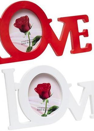 Фоторамка-коллаж на 1 фотографию f5301-w 25*13,5*2см knz