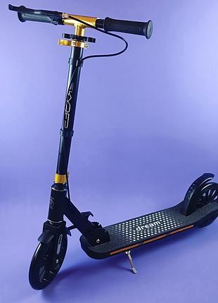 Самокат двоколісний "skyper" tl-62584 чорного кольору