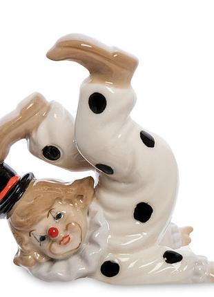 Статуэтка фарфоровая клоун 11,5 см 1108997