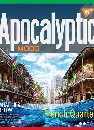 Зошит a4 80 аркушів клітинка "apocalyptic" 891467/yes