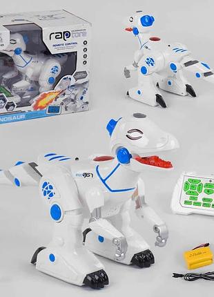 Динозавр интерактивный со звуковыми и световыми эффектами 42х23 см