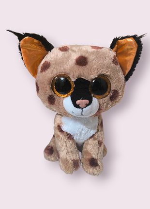 М’яка іграшка рись — buckwheat  від ty, 25 см