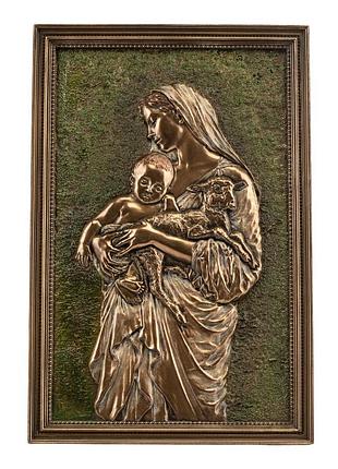 Картина барельєф veronese діва марія з немовлям 23х15 см 78404a42