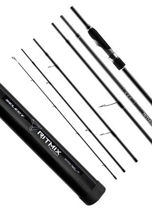 Спиннинг select ritmix travel 806ml-t 2,44м 4-16г fast 6 колен + тубус