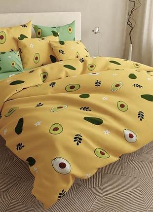 Постільна білизна бязь авокадо фрутті сімейний