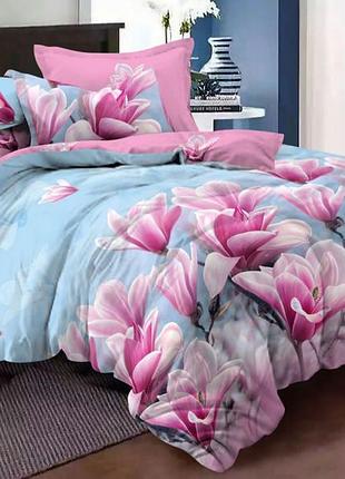 Постельное белье сатин магнолия