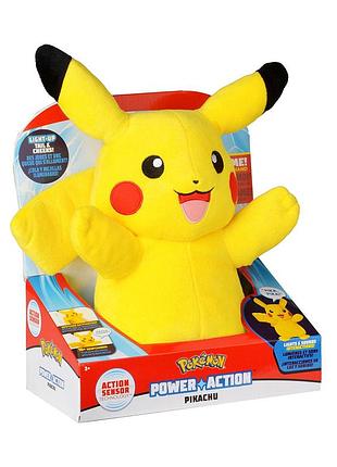 Интерактивная мягкая игрушка pokemon - пикачу (25 cm)