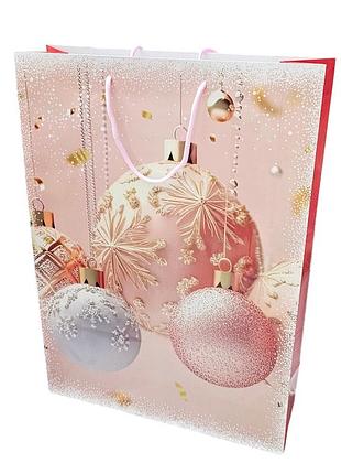 Ракет для подарка рождество большой р-р 44×32см глянец ●3