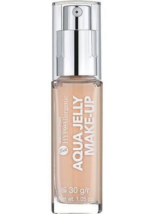 Тональний флюїд зволожуючий та матуючий bell hypoallergenic aqua jelly 03 creamy natural 30 г