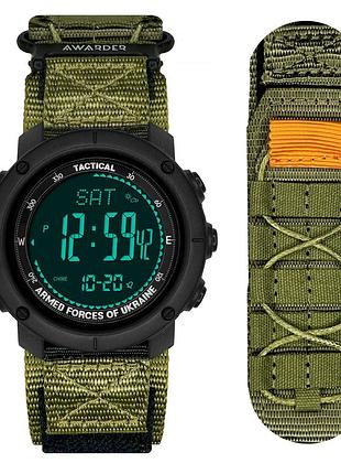 Часы awarder 036 nylon tactic black-army green