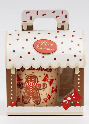 Чашка новорічна різдвяний пряник 350 мл 19250-024