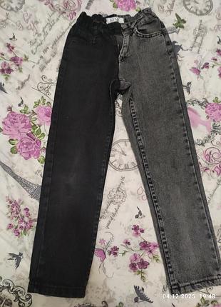 Джинсы на девочку 7-8 лет