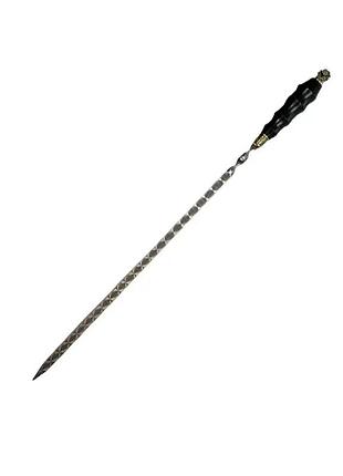 Шампур для шашлику баран 1 шт. з дерев'яною ручкою gorillas bbq skk62