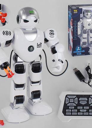Робот інтерактивний зі звуковим та світловим ефектом "робокоп"
