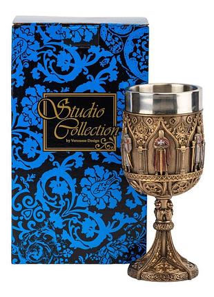 Кубок декоративний veronese лицарський орден 18 см 200 мл 78375