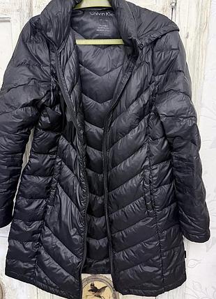 Тонкий жіночій пуховик calvin klein розмір м